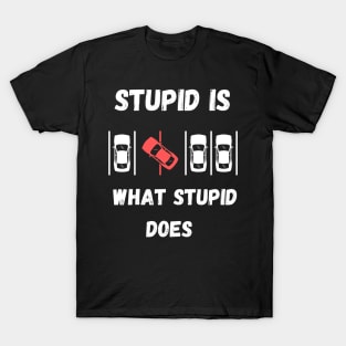 Stupid Is What Stupid Does T-Shirt